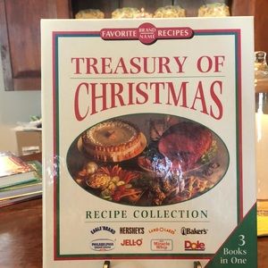 Christmas recipe book.